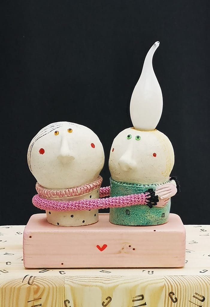 eva poyato lamp sculpture