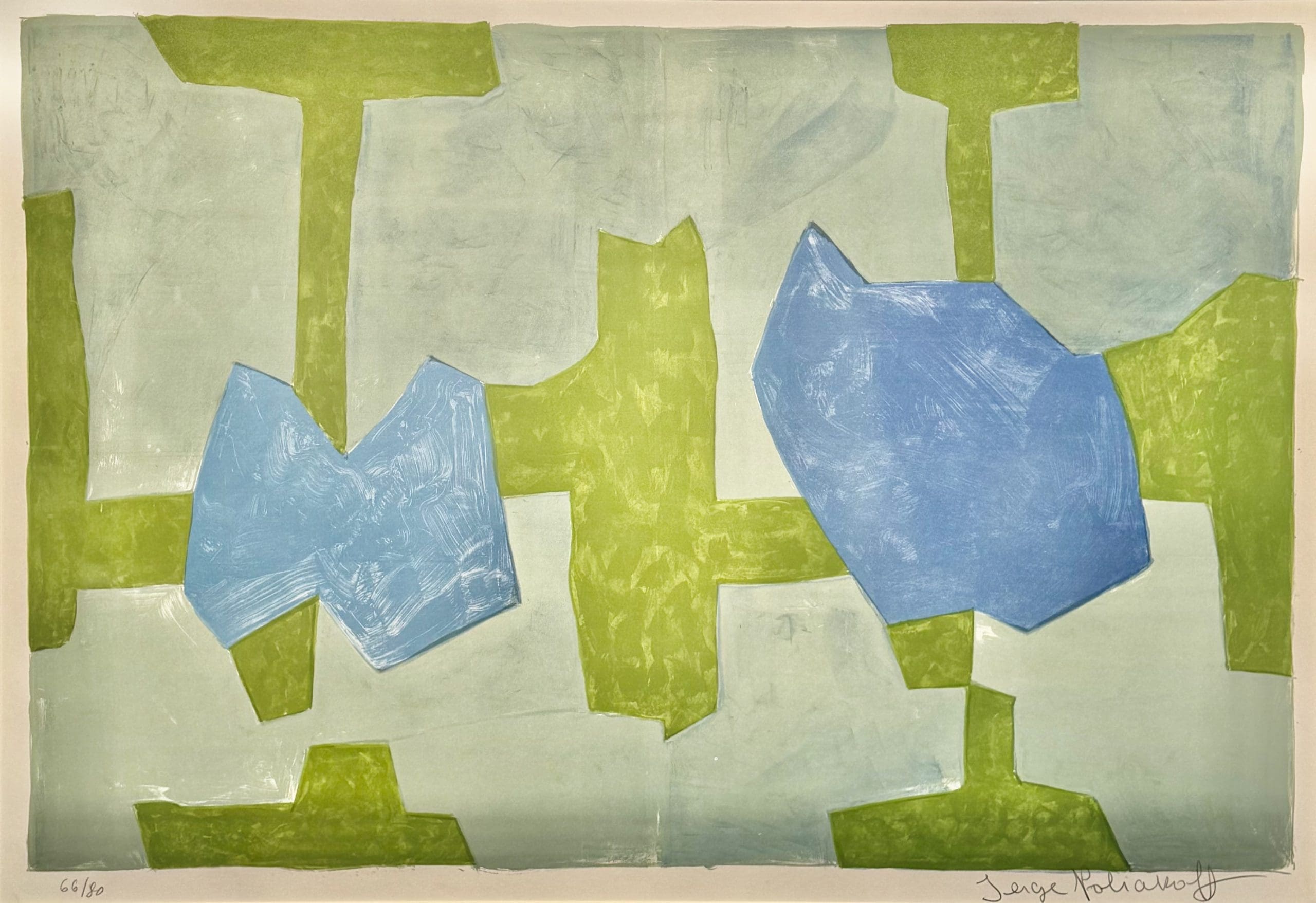 serge poliakoff lithograph